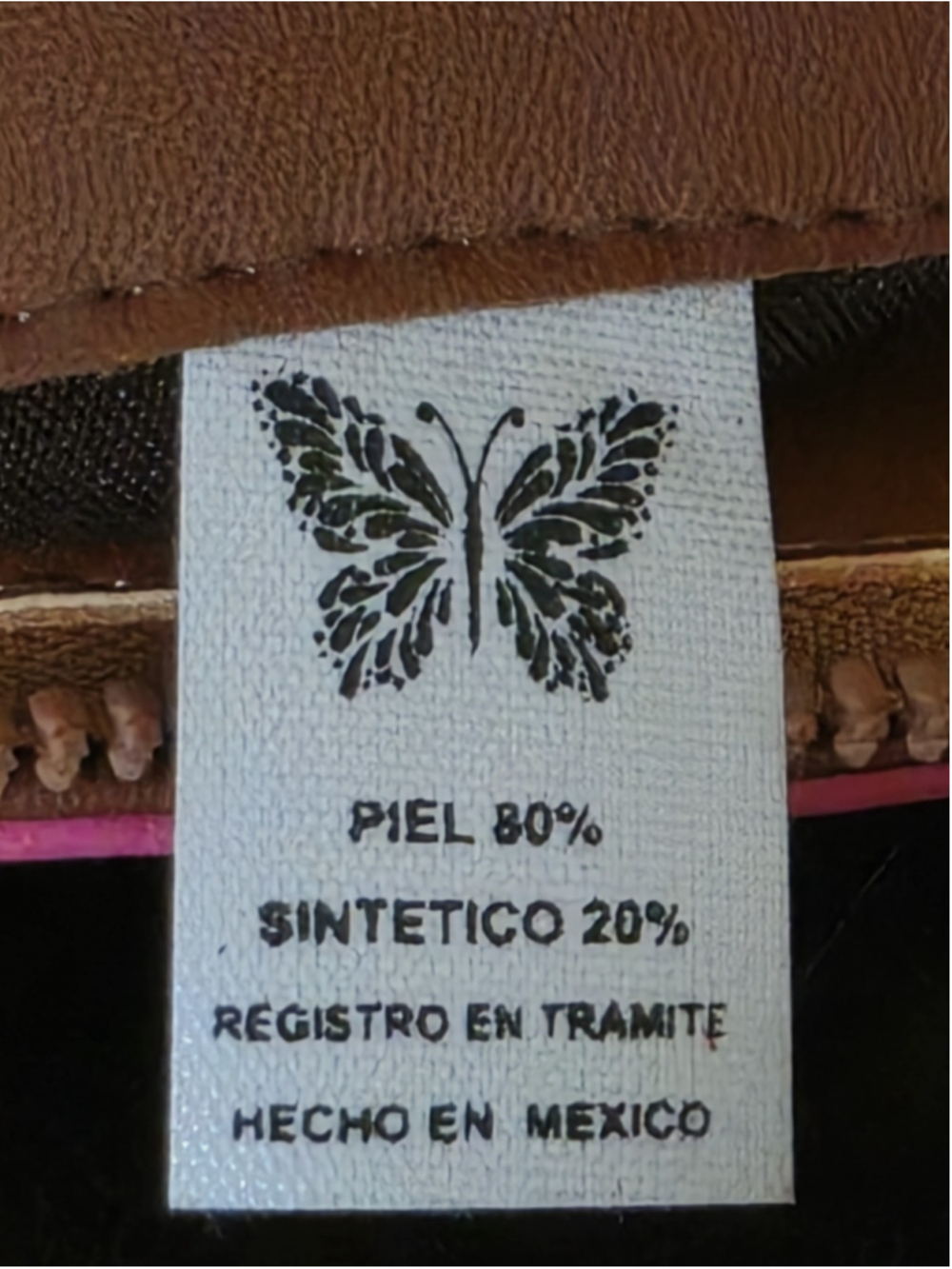 Milk Chocolate Brown Tasseled Sunflower Embossed Tooled Artisan LEATHER Purse - Picture 11 of 16